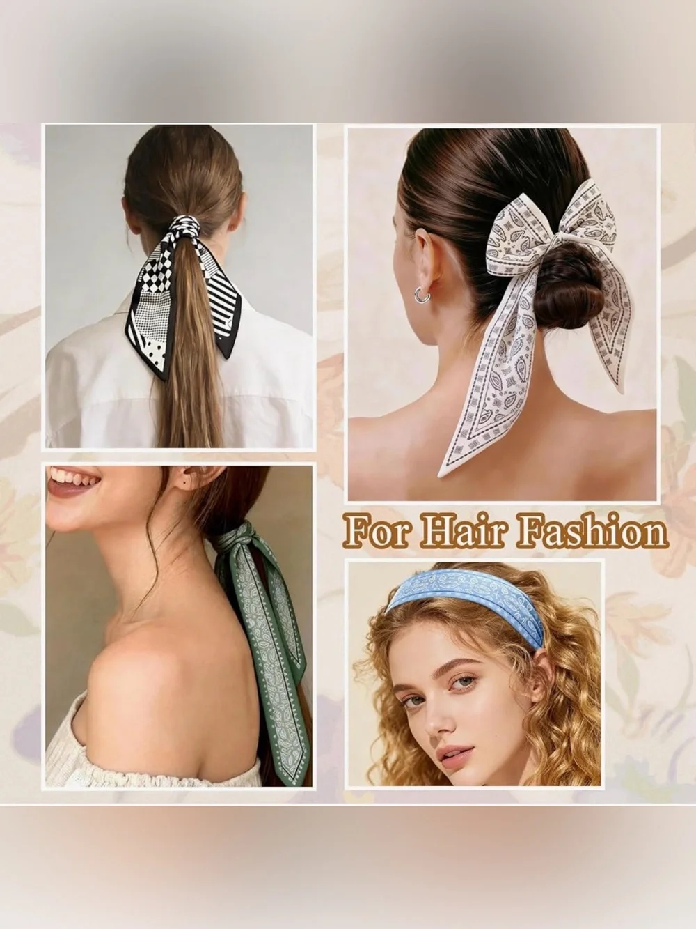 Purse Scarves Set 16 pcs